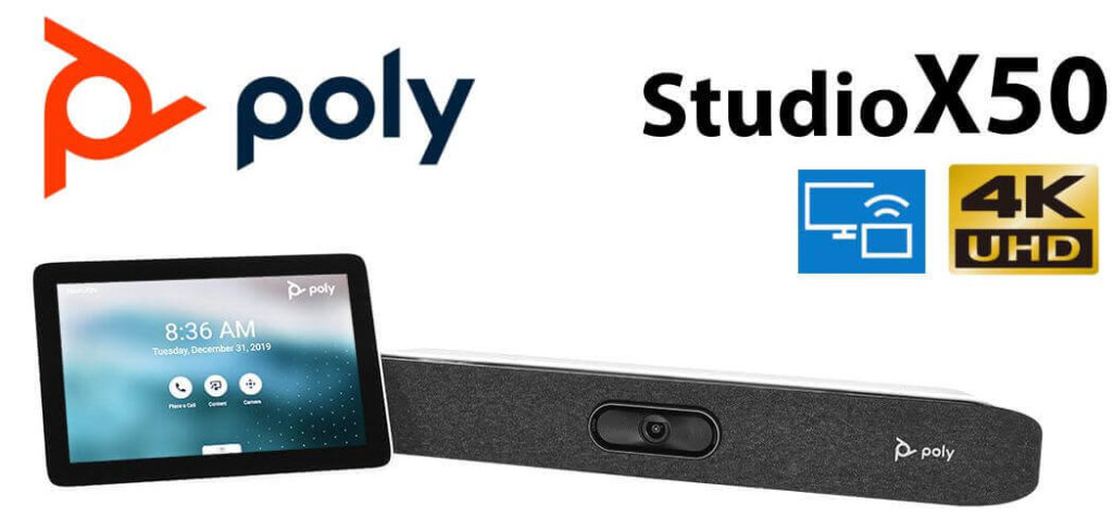 Polycom Studio X50 Dubai - Poly Studion X50 - Native Zoom Support